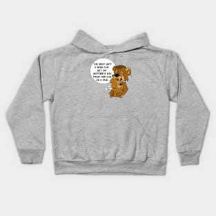 The best Gift a mom can get on Mother's Day from her cub is a hug. Kids Hoodie